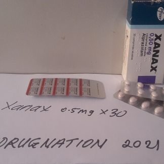Xanax 0.5mg x 30 tabs