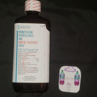 1 Pint Akorn Promethazine and Codeine Lean Syrup