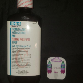 1 Pint Hi-Tech Promethazine and Codeine Lean Syrup