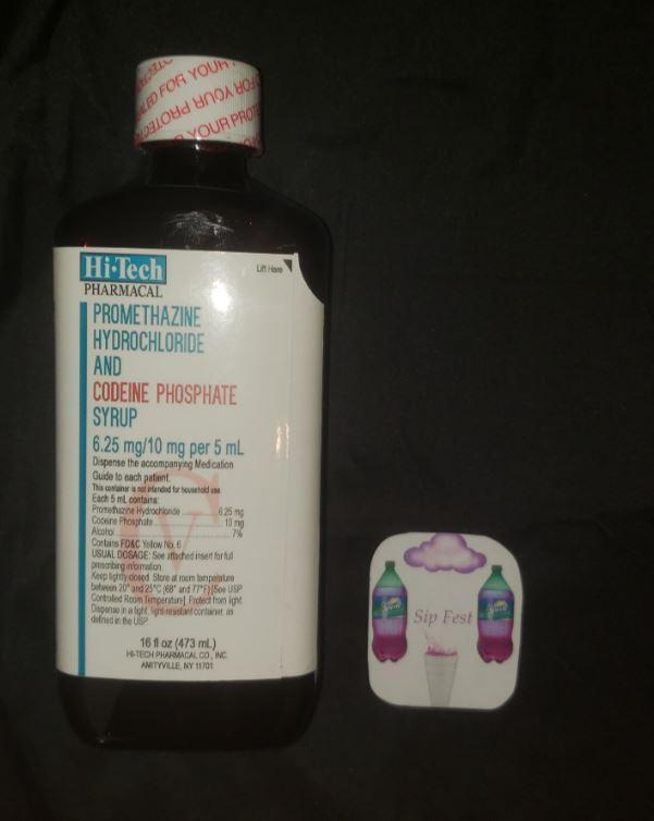 1 Pint Hi-Tech Promethazine and Codeine Lean Syrup