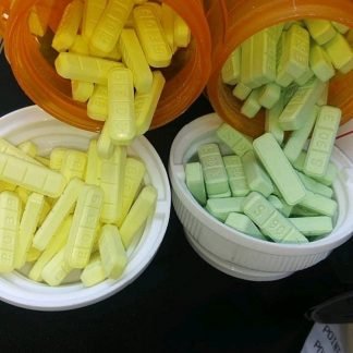 XANAX (Aprazolam) GREEN WHITE AND YELLOW