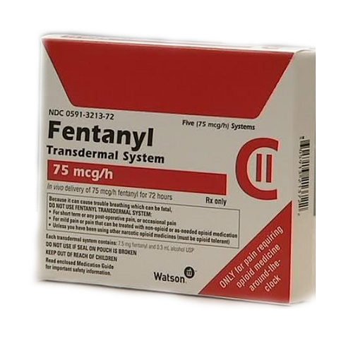 Fentanyl patch 75mcg (20 Patches)