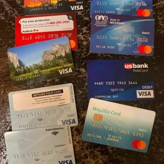 CVV 100% VERIFIED AMEX, VISA, MC, BALANCE 1K TO 30k RANDON