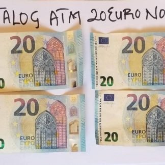 Buy Top Quality A.T.M Counterfeit Notes 20 Bill's €1000 for €8500