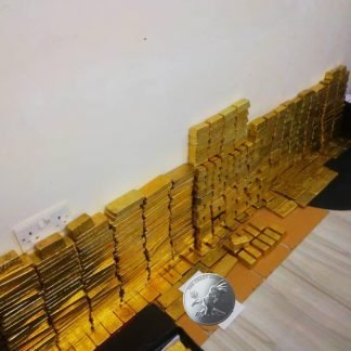 1 kilo x AU GOLD DORE BARS