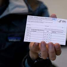 We produce and offer the CDC NHS Covid vaccine cards