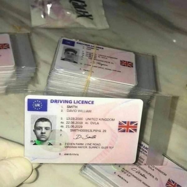 UK drivers license