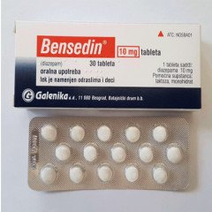 Bensedin 10mg Diazepam 60tabs