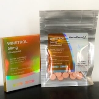 **SALE $20 OFF** Winstrol (Stanozolol) - 50mg*50 Tabs - MyoLux Pharma