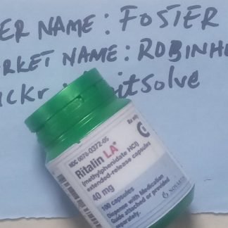 Ritalin 40mg 100 pills