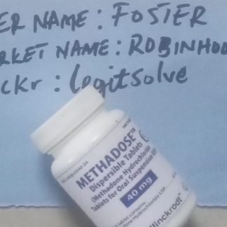 BUY METHADOSE 40MG 100 PILLS
