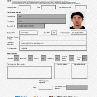 Buy Ielts certificates without exams