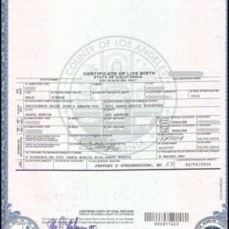 Buy Fake Birth Certificates