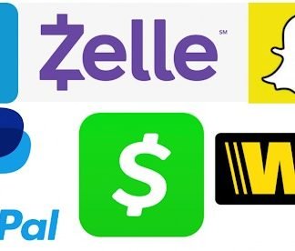 PAYPAL, CASHAPP, ZELLE, VENMO TRANSFERS